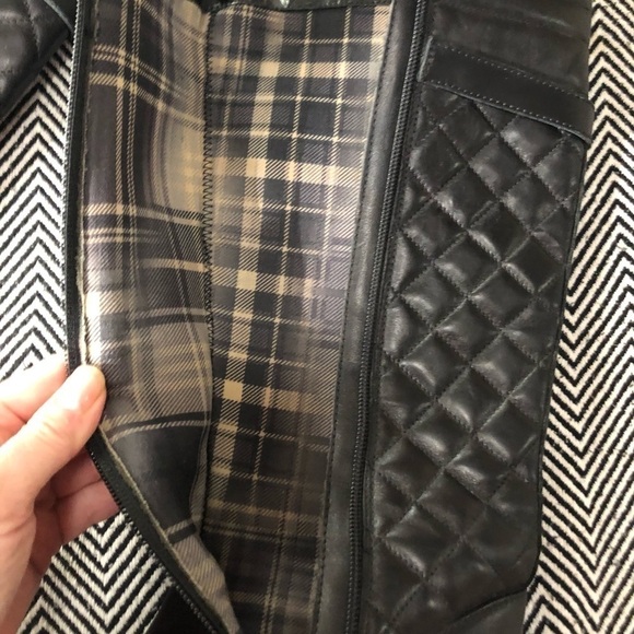 Black Italian Leather, size 7.5 with room! - Picture 5 of 6